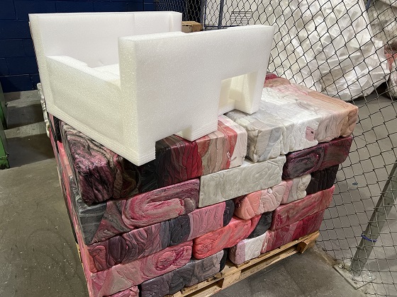 compacted-epe-foam-ingots